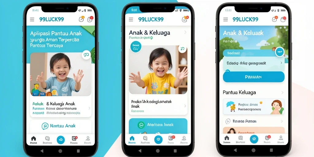 Antarmuka intuitif 99LUCK99 untuk memantau anak dengan mudah.