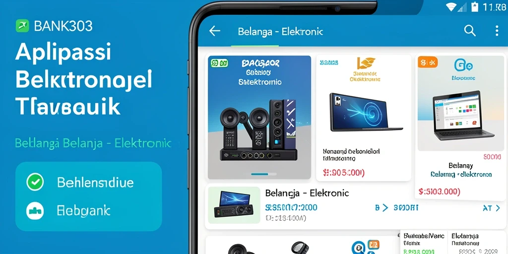 Tampilan antarmuka BANK303 yang ramah pengguna dan menarik.