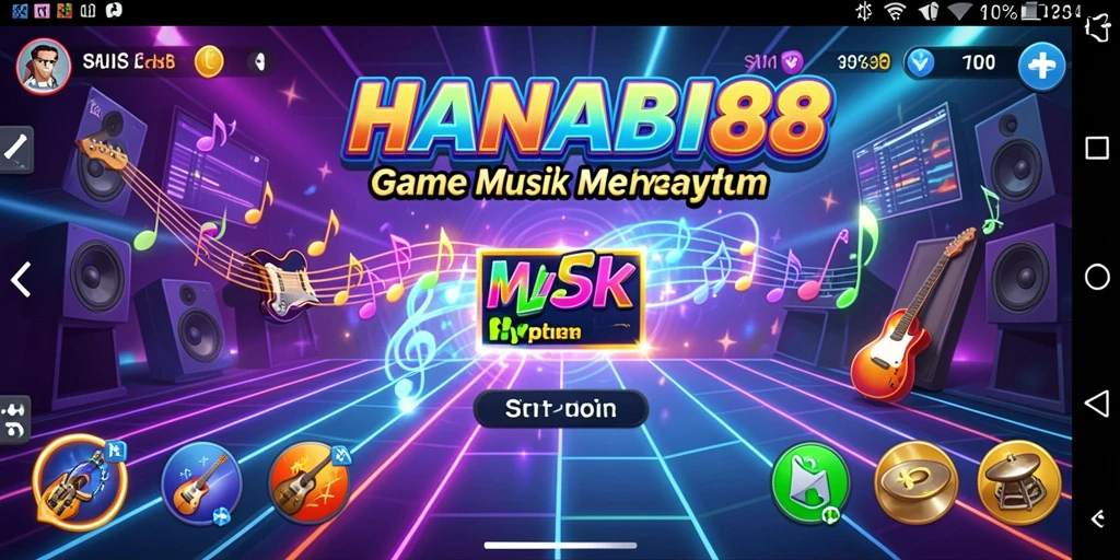 Tampilan antarmuka HANABI88 yang dinamis dan menarik perhatian.