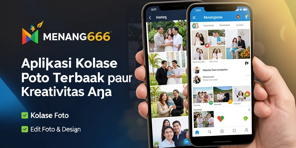 Tampilan antarmuka yang intuitif dari aplikasi Kolase Foto MENANG666.